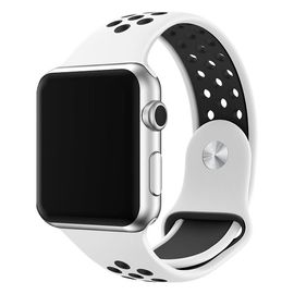 Banda di Smartwatch di sport compatibile con gli orologi di Apple materiale molle del silicone di lunghezza di 42mm - di 38mm