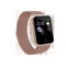 Alta definizione di forma fisica dello Smart Watch alla moda dell'inseguitore nera/colore di rosa