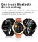 carico magnetico di Qianrun dello Smart Watch impermeabile di 1.28inch DW95 IP67 portabile