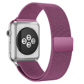Banda di Apple Smartwatch, polsino magnetico dello Smart Watch della maglia dell'acciaio inossidabile
