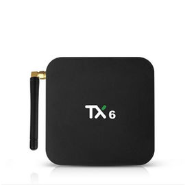 Il mini TV centro TX6 Media Player del quadrato della ROM H6 Tanix TX6S della scatola 4GB RAM 32GB di Android X96