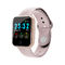 Il materiale e Bluetooth del silicone caratterizzano lo Smart Watch i5 con l'oro di Rosa del touch screen
