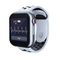 Smart Watch di chiamata risposta/della macchina fotografica con colore nero/bianco dell'inseguitore di forma fisica della scanalatura di Sim