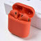 Apple rosso Earbuds senza fili compatibile, cuffie leggere gradisce Airpods