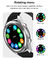 Cuore Rate Smart Wristband 320mah Android Smartwatch di modo di sport DT91 per le donne